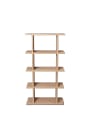 Ferm Living - Tire-bouchon - Kona Bookcase 1x4 - Dark Stained