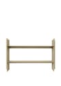 Ferm Living - Reol - Lager Low Rack - Aluminium