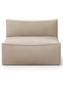 Ferm Living - Couch - Catena Sofa - Large - L100 / Cotton Linen - Natural