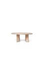 Ferm Living - Coffee Table - Tarn Coffee Table - Dark Stained Beech