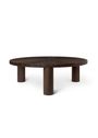 Ferm Living - Stolik kawowy - Post Coffee Table - Small - Lines