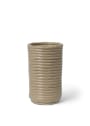 Ferm Living - Wazon - Corduroy Vase - Carob Brown