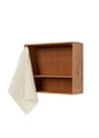 FRAMA - Système de rayonnage - Shelf Library Canvas Cabinet - Stainless Steel