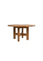 FRAMA - Tavolo da pranzo - Farmhouse Trestle Table / Round - Dark Oak