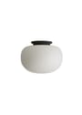 Frandsen - Lámpara de techo - Supernate Ceiling Light - Opal White/Black - Ø38