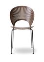 Fredericia Furniture - Dining chair - Trinidad Chair 3398 by Nanna Ditzel - Lacquered Oak