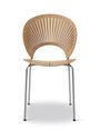 Fredericia Furniture - Silla de comedor - Trinidad Chair 3398 by Nanna Ditzel - Lacquered Oak