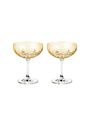 Frederik Bagger - Champagne glass - Crispy Gatsby - 2 pcs - Transparent