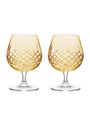 Frederik Bagger - Glas - Crispy Sixball - 2 pcs - Topaz