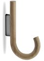 Gejst - Hanger - Hook Hanger - Oak hook / Brass wall mount