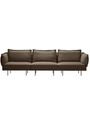Handvärk - Couch - Modular Sofa 3-Seat Sofa af Emil Thorup - Dark Grey