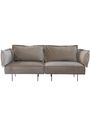Handvärk - Sohva - The Modular Sofa - 2-Seat Sofa by Emil Thorup - Dark grey