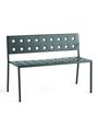 HAY - Bænk - Balcony Dining Bench - Anthracite