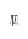 HAY - Barstol - Taburete 8 Bar Stool - Signal Red / Oak Veneer - Low