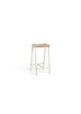 HAY - Barstol - Taburete 8 Bar Stool - Signal Red / Oak Veneer - Low