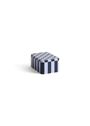 HAY - Behållare - Tin Container - Large - Blue and off-white