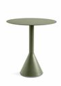 HAY - Mesa de jardín - PALISSADE / Cone Table - Ø60 - Anthracite