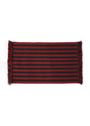 HAY - Mattor - Stripes & Stripes Wool Carpet - Blue - L95 x W52