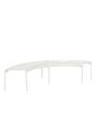 HAY - Banc de jardin - Palissade park bench - incl. middle leg - Anthracite