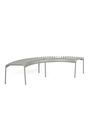 HAY - Garden bench - Palissade park bench - incl. middle leg - Anthracite