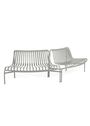 HAY - Havebænk - Palissade park dining bench out-out - Anthracite