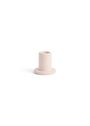 HAY - Sofá de jardim - Tube Candleholder Concrete - Small - Light blue