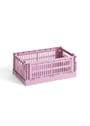 HAY - Cajas - Colour Crate Recycled - Blush - Small