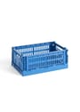 HAY - Caixas - Colour Crate Recycled - Dark Mint