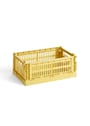 HAY - Caixas - Colour Crate Recycled - Dark Mint