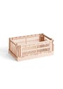 HAY - Scatole - Colour Crate Recycled - Blush - Small