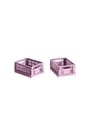 HAY - Lådor - Hay Colour Crate Mini - Set of 2 - Blush