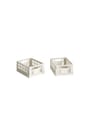 HAY - Cajas - Hay Colour Crate Mini - Set of 2 - Dark mint