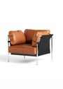 HAY - Lænestol - CAN / 1 Seater - Sense Black