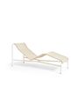 HAY - Lounge-sohva - Palissade Cord Chaise Longue - Sky Grey