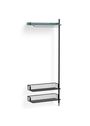 HAY - Reol - Pier System / No. 1010 - White / Clear Anodised Aluminium