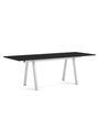 HAY - Skrivebord - Boa Table - Dark Grey Linoleum