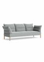 HAY - Sofa - Pandarine / 3-seater - Reclining Armrest - Re-wool 568