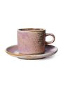 HKLiving - Kop - Chef Ceramics - Cup and Saucer - Rustic Blue