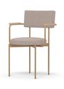 HKLiving - Dining chair - Dining Armchair - Dusty - Morden