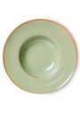 HKLiving - Bord - Chef Ceramics - Pasta Plate - Rustic Blue