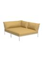 HOUE - Puutarha sohva - LEVEL 2 / Right Cozy Corner - Scarlet/Muted White