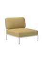 HOUE - Krzesło ogrodowe - LEVEL / Lounge Chair - Scarlet/Muted White