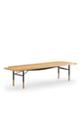 House of Finn Juhl - Bænk - Table Bench - Walnut / Black Legs