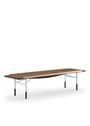 House of Finn Juhl - Bænk - Table Bench - Walnut / Black Legs