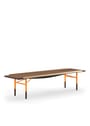 House of Finn Juhl - Bænk - Table Bench - Walnut / Black Legs