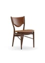 House of Finn Juhl - Spisebordsstol - 46 Chair / By Finn Juhl - Dark Oiled Oak / Black Prestige Leather