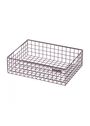 Kalager Design - Lounge-tuoli - Wire Basket, Medium - Rustic Grey
