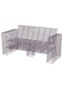 Kalager Design - Lounge sofa - Wire Loungecouch - 2 pers. - Rustic Grey