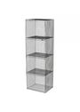 Kalager Design - Kirjahylly - Slim Cabinet - Rustic Grey