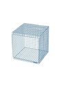 Kalager Design - Mesa de cabeceira - Wire Cubic - Rustic Grey